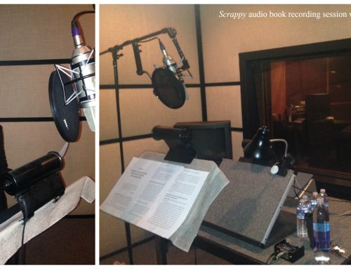 Recording an audio book is a humbling experience…