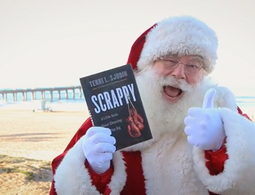 Even Santa has to get “Scrappy” sometimes…